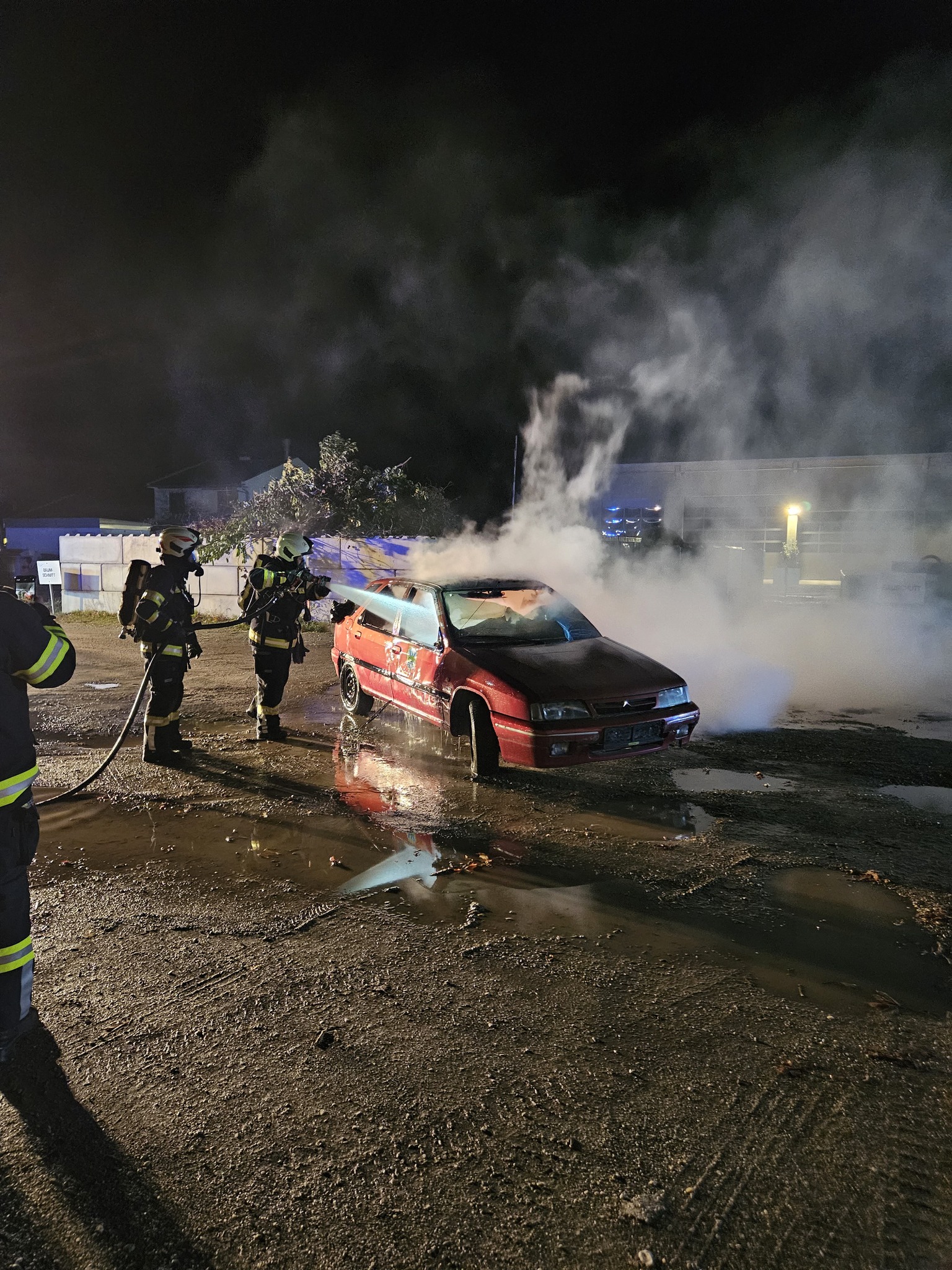 Einsatzübung – Verkehrsunfall