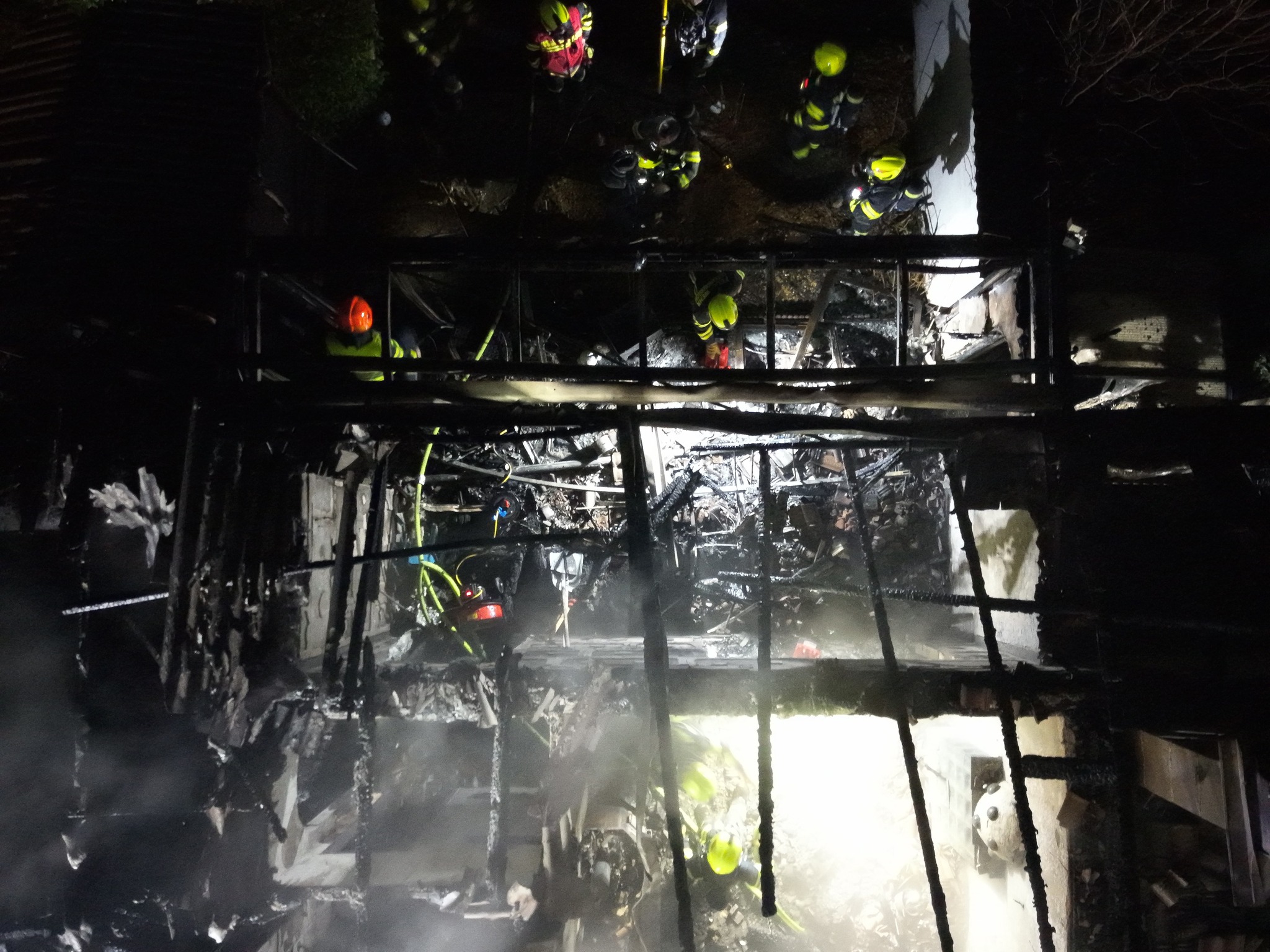 B2 Dachstuhlbrand in Loretto