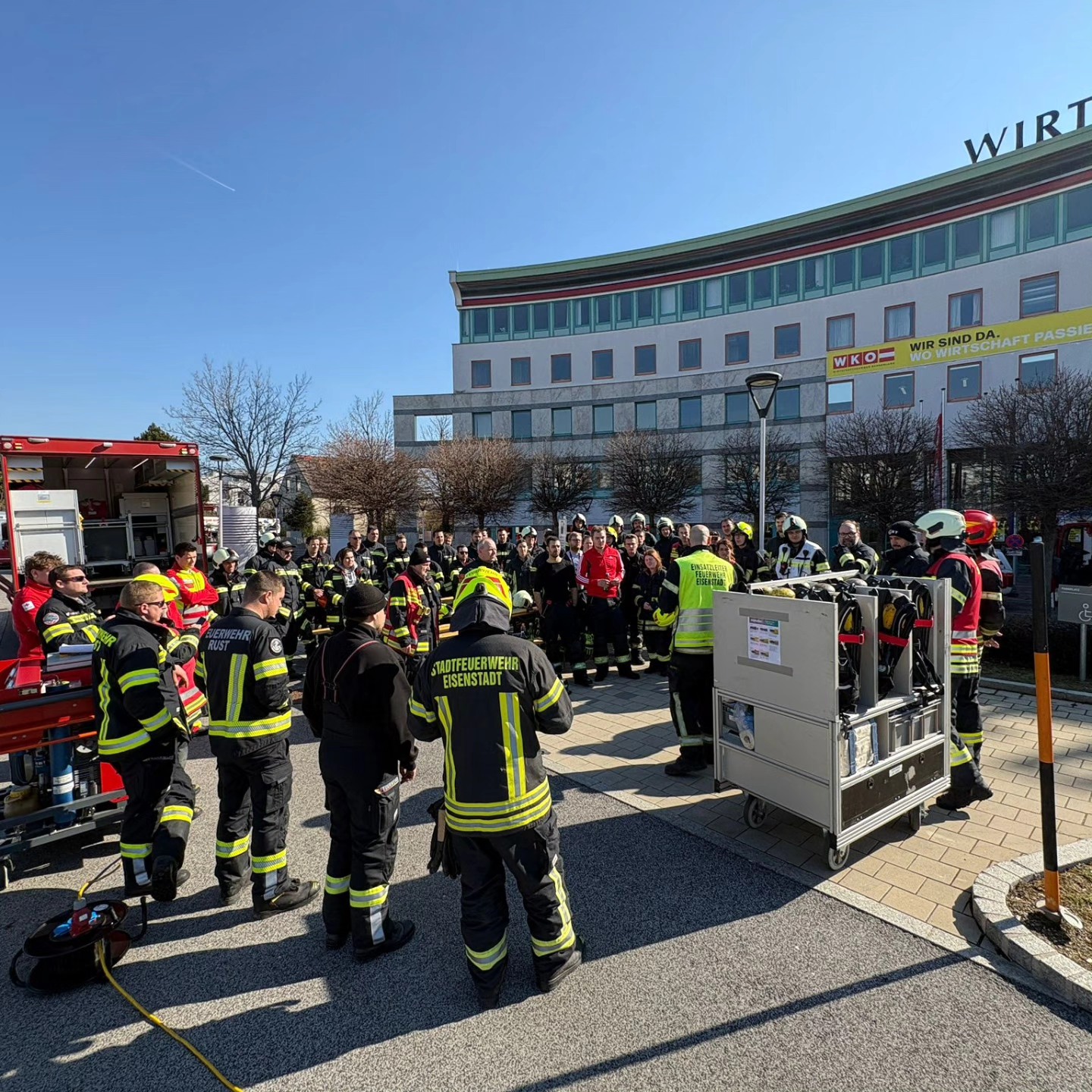 B3 Gebäudebrand in Eisenstadt